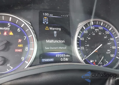 2018 Infiniti Q60 Red Sport 400 from USA, damaged, VIN JN1FV7EL6JM631436